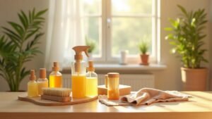 Nachhaltige Reinigung mit umweltfreundlichen Reinigungsmitteln und natürlichen Zutaten – Wolf Reinigung Tirol